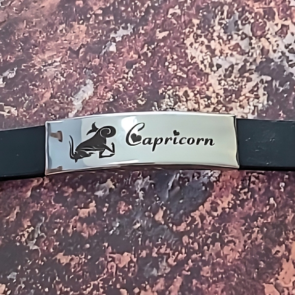 Watch Style Band Capricorn Zodiac Bracelet - Picture 3 of 3